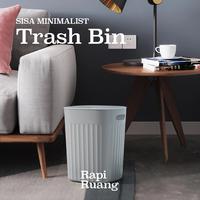 Gambar Brewsuniq X Rapiruang - Tempat Sampah / Tong Sampah Minimalist Trash Bin - Black / Grey - Black, Small8L dari Brewsuniq Store Kota Medan 1 Tokopedia