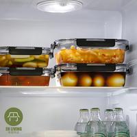 Gambar EN LIVING Glass Container SERIES / Kotak Makanan / Lunch Box / Tempat Makanan / Food Container - 1500ml dari EN LIVING Kota Bandung 4 Tokopedia