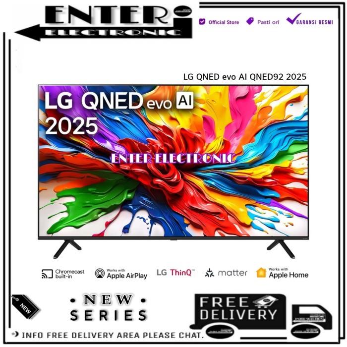 Gambar LG 75QNED92ASA - SMART TV 4K LG QNED EVO AI MINI LED 75 INCH QNED92 75QNED92 144HZ DOLBY VISION ATMOS dari Enter Electronic Kota Tangerang Selatan Tokopedia