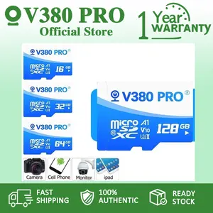 V380 PRO Memory SD Card CCTV | Micro SD 16 32 64 128GB 256GB Memory Card speed up to 100MB/S