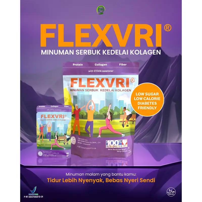 FLEXVRI SUSU TULANG DAN SENDI TINGGI KOLAGEN