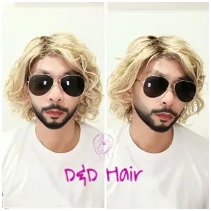 Wig Gondrong - Wig Pria - Half Lace Wig dan Front Lace Wig - Wig Warna Kuaitas Premium