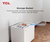 Gambar TCL Chest Freezer Kapasitas 100 Liter Super Freezing - Storage Basket Besar - Pembuangan Limbah Air - Lampu LED - Child Lock TCF100ZID TCF-100ZID dari Semeru Elektronik Solo Kota Surakarta 5 Tokopedia