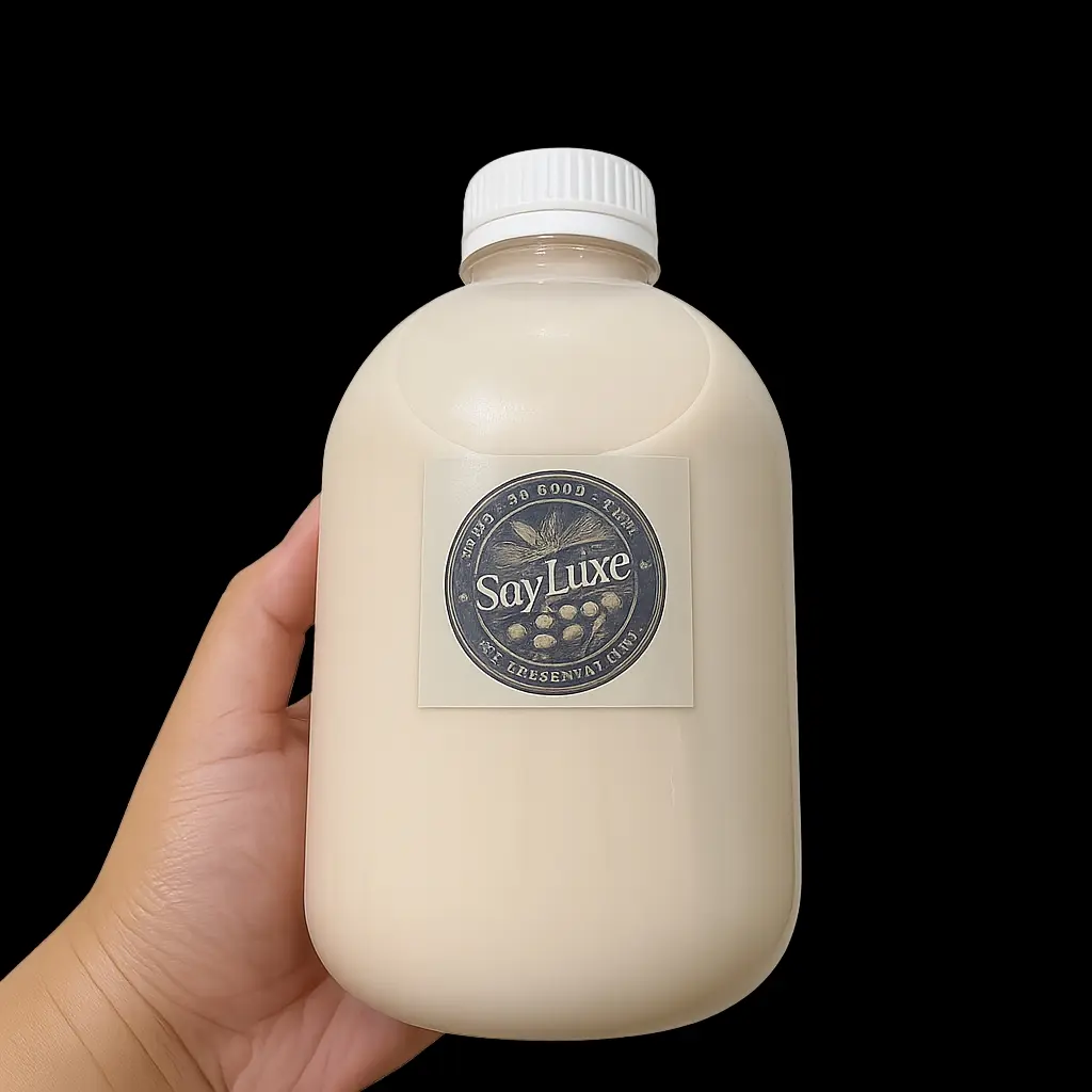 kemasan botol fres soy milk susu kedelai 1 liter
