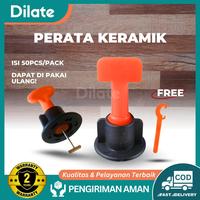 Gambar Reusable tile spacer alat perata pasang keramik tipe putar - perata keramik dari Dilate Shop Kota Surabaya 1 Tokopedia