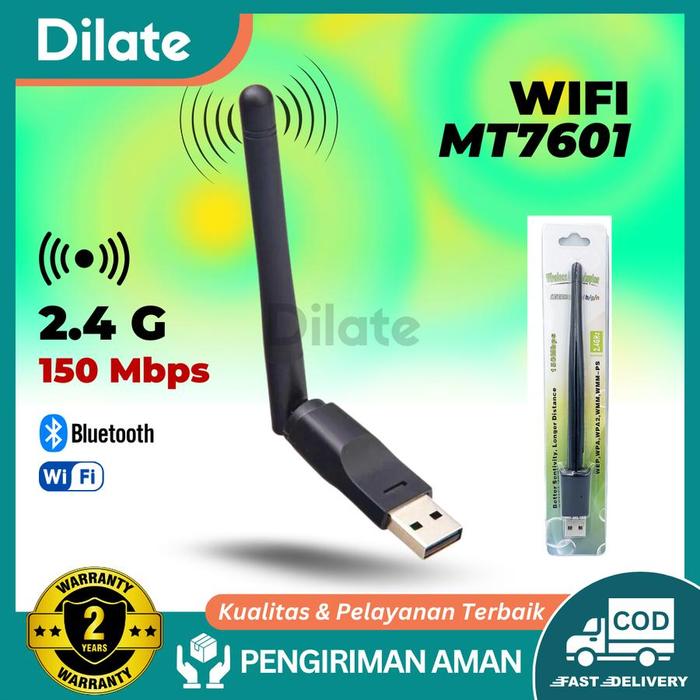 Gambar USB Wifi Dongle MT 7601 for Set Top Box DVB T2 / PC / LAPTOP HighSpeed dari Dilate Shop Kota Surabaya Tokopedia