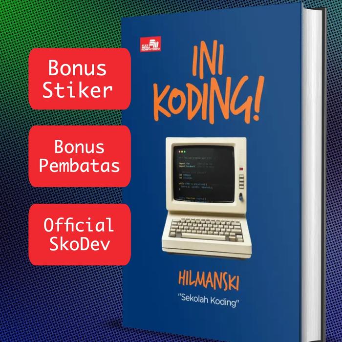 Gambar Buku Ini Koding! - untuk programmer dari HaloKoding Kab. Bogor Tokopedia