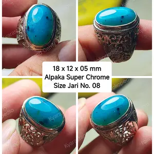Cincin Bacan Doko Majiko Top Solid Super HQ Body Kaca #KYARASTANDGEMS