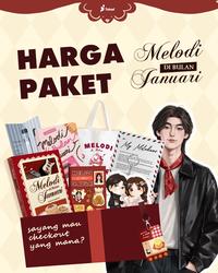 Gambar PRE ORDER - Buku Novel - Melodi di Bulan Januari - Yuppielove - Tekad - Bumifiksi dari Bumifiksimedan001 Kota Medan 1 Tokopedia