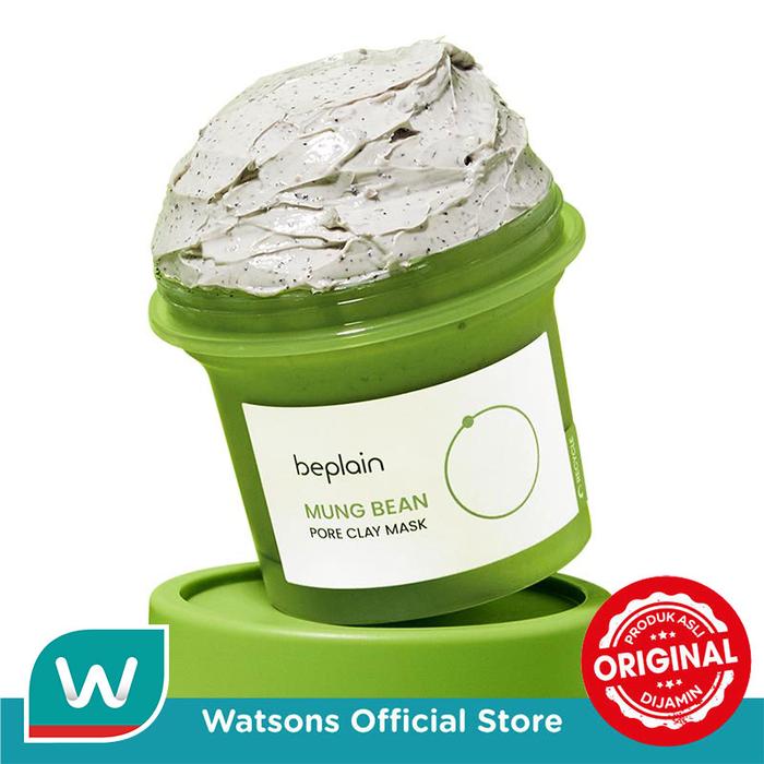 Gambar Beplain Mung Bean Pore Clay Mask 120ml dari Watsons Indonesia Official Store Kab. Tangerang Tokopedia