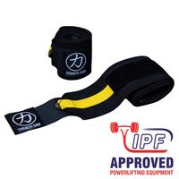 Gambar Strength Shop Super Stiff Thor Wrist Wraps Black & Yellow Wrap Support dari IMPOWER Kota Administrasi Jakarta Utara 1 Tokopedia
