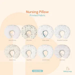 Bantal Menyusui - Nursing Pillow Printed Fabric - Baby Loop