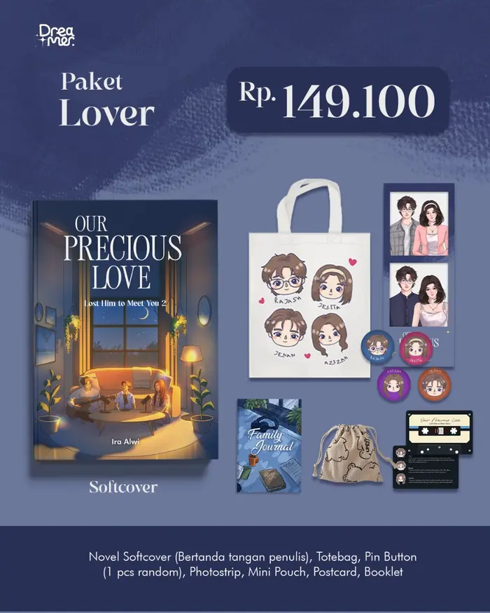 Gambar PRE ORDER - Buku Novel - Our Precious Love -  Ira njiwaaa_ - Dreamer - Bumifiksi dari BumifiksiJogjakarta Kab. Sleman 5 Tokopedia