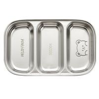 Gambar HELIDFANDA Stainless Steel Tray Plate Piring Sekat Anak - G22062 - 3SEKAT-HEHEBEAR dari HELIDFANDA INDONESIA Kota Administrasi Jakarta Utara 2 Tokopedia