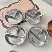 Gambar HELIDFANDA Stainless Steel Round Food Tray Plate Piring Makan Sekat Bulat - G22154 - FANFANRABBIT dari HELIDFANDA INDONESIA Kota Administrasi Jakarta Utara 5 Tokopedia