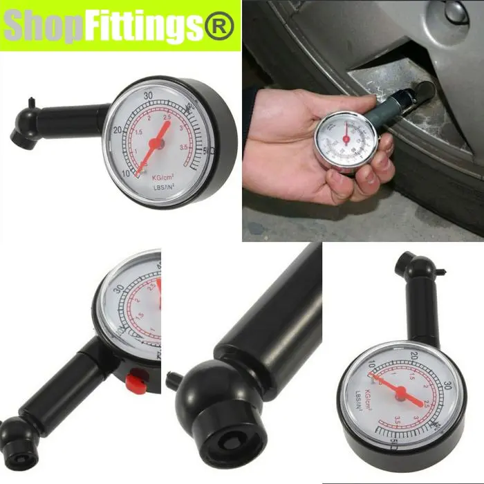 Alat Ukur Tekanan Angin Ban Tire Pressure Gauge Meter Metal OR Plastic