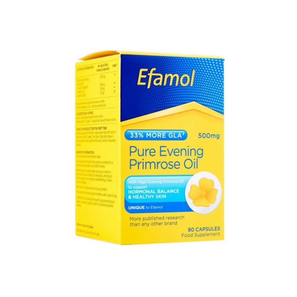 Efamol Evening Primrose Oil 500mg, 90 capsules (Singapore) Original Product