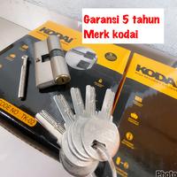 Gambar sale promo cilinder kunci 60 mm bisa smua merk kunci pintu grnsi 1 th dari Azzam kunci Kota Tangerang Selatan 3 Tokopedia