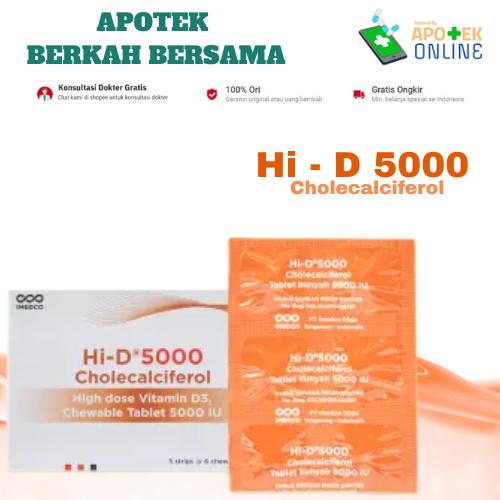 HI-D 5000  STRIP 6 TABLET
