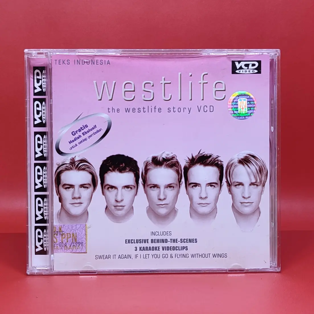VCD WESTLIFE - THE WESTLIFE STORY ORIGINAL