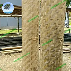 bilik bambu polos daging ukuran : 100x200cm