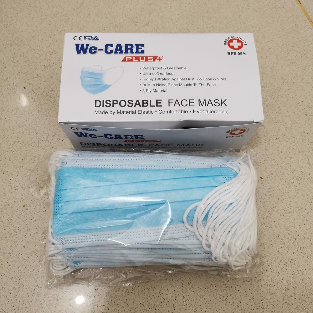 MASKER 3 PLY EARLOOP ISI 50 PCS