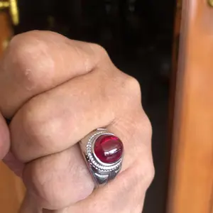 CINCIN BATU NATURAL KECUBUNG BRAZIL ORI• SIZE KANTORAN