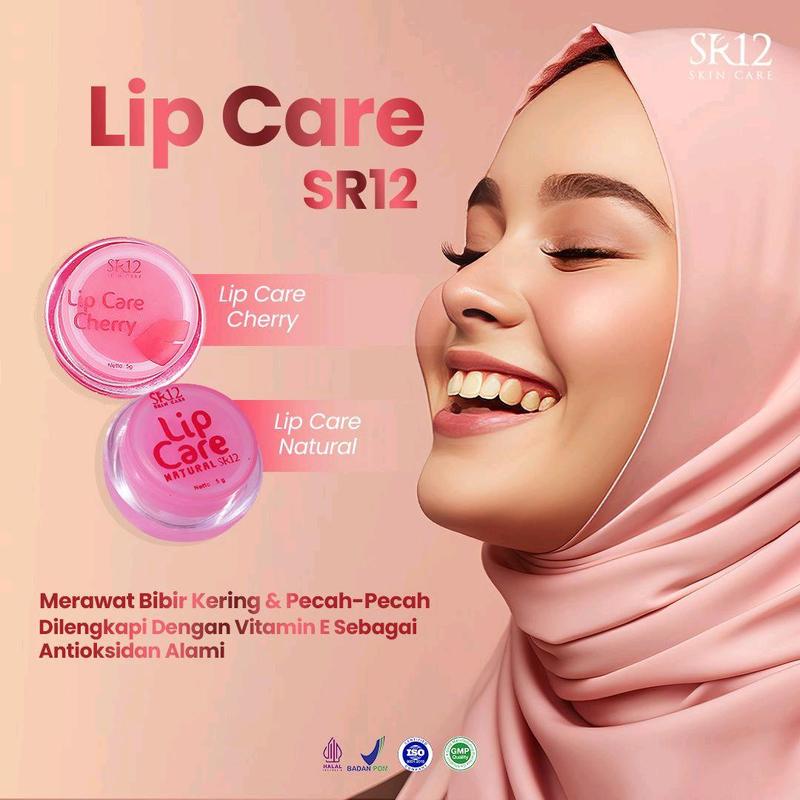 Lipcare SR12 Cherry Rahasia Bibir Plumpy dan Sehat Solusi Bibir Kering Tampilan Glass Skin Bibir Lembap dan Berkilau 8