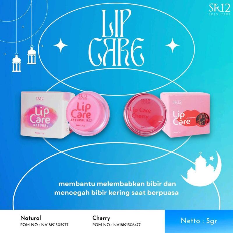 Lipcare SR12 Cherry Rahasia Bibir Plumpy dan Sehat Solusi Bibir Kering Tampilan Glass Skin Bibir Lembap dan Berkilau 7