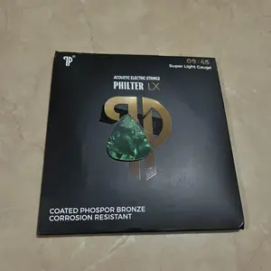 Senar Gitar Akustik String PHILTER ORIGINAL Phospor Bronze Coated Corrosion Resistant