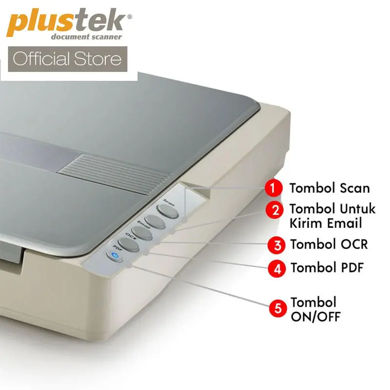 Scanner Plustek OpticSlim 1180 - 8 Detik/lembar (A3) 1