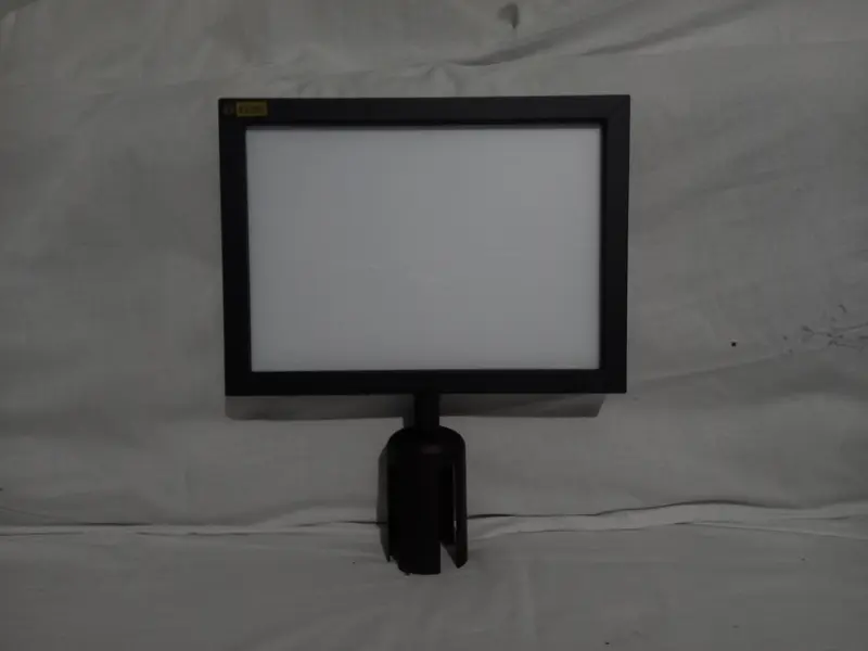 Sign Board FRAME A4 Potrait Signage stainless papan tiang antrian 5