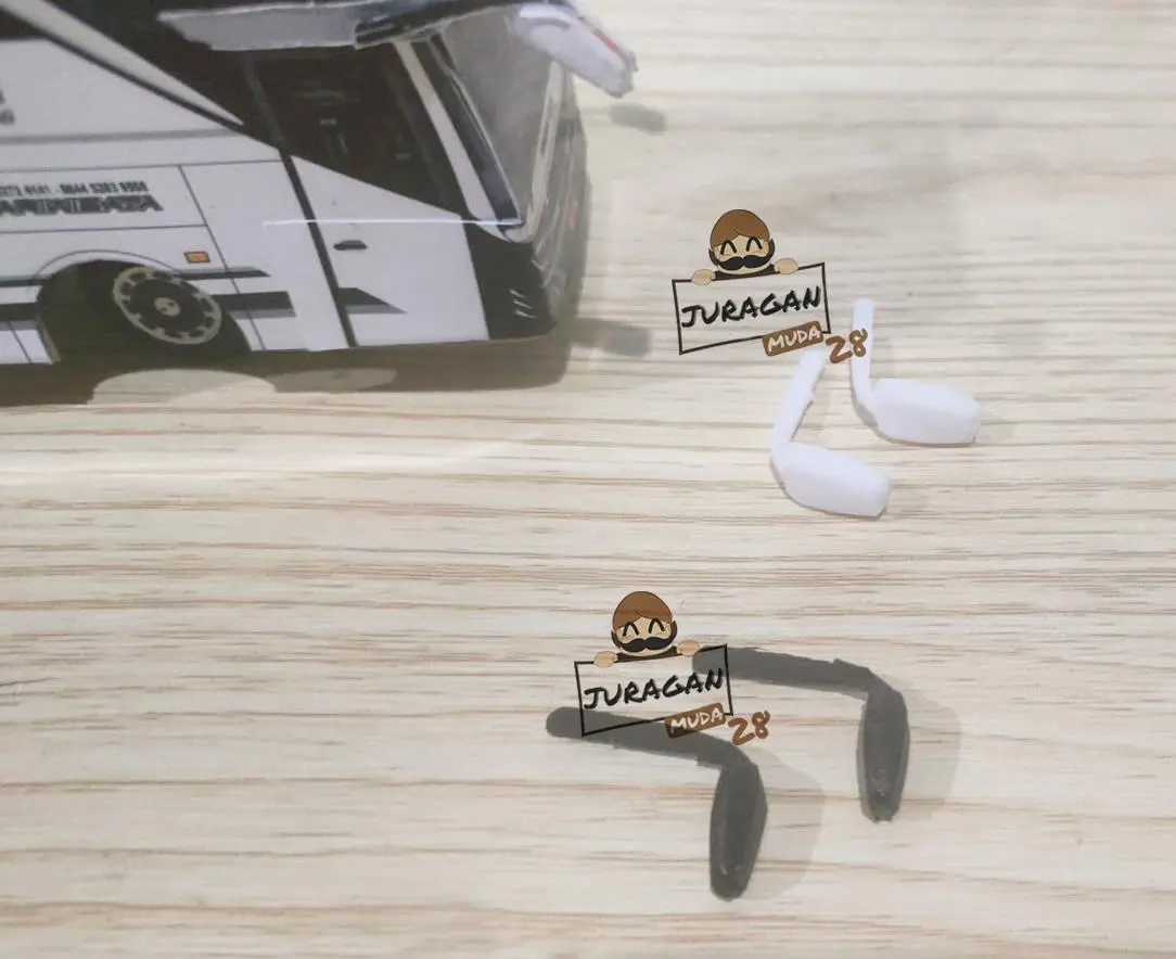 Spion Miniatur Bus 3D Print Skala 50