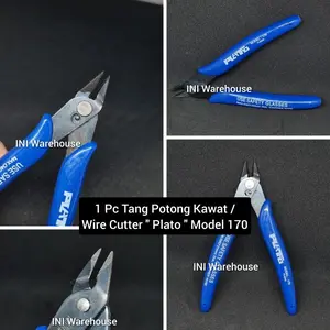 Plato - Tang Potong Kantal Kawat Wire Cutter Nipper Mini Plier