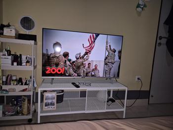 Product Review of IKEA BAGGEBO Meja TV Minimalis Putih 90x35x40 cm from Tokopedia customer review 1