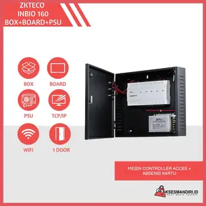 Mesin Kontroler INBIO 160 PRO ZKTEC0 Akses Kontrol dan absensi Bisa Kartu RFID Dan Fingerprint - BOARD ONLY