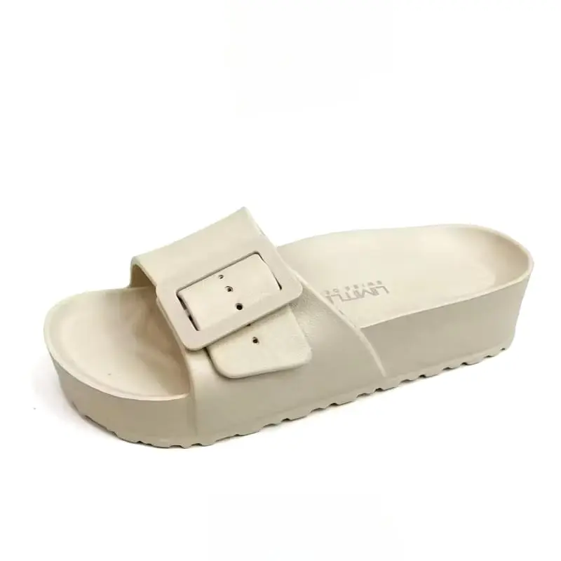 Sandal Selop Cewek Terbaru Tebal Sendal Wanita Luna Tapak Tinggi Ringan Empuk Dipakai