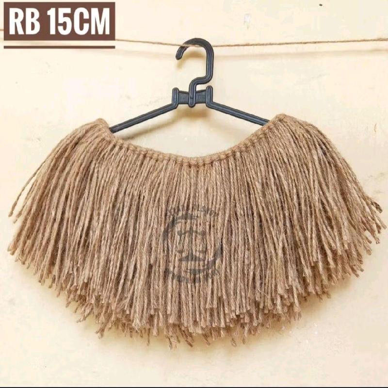 Rok rumbai papua goni 15cm kecil kostum tari adat papua Fashion - Shop ...