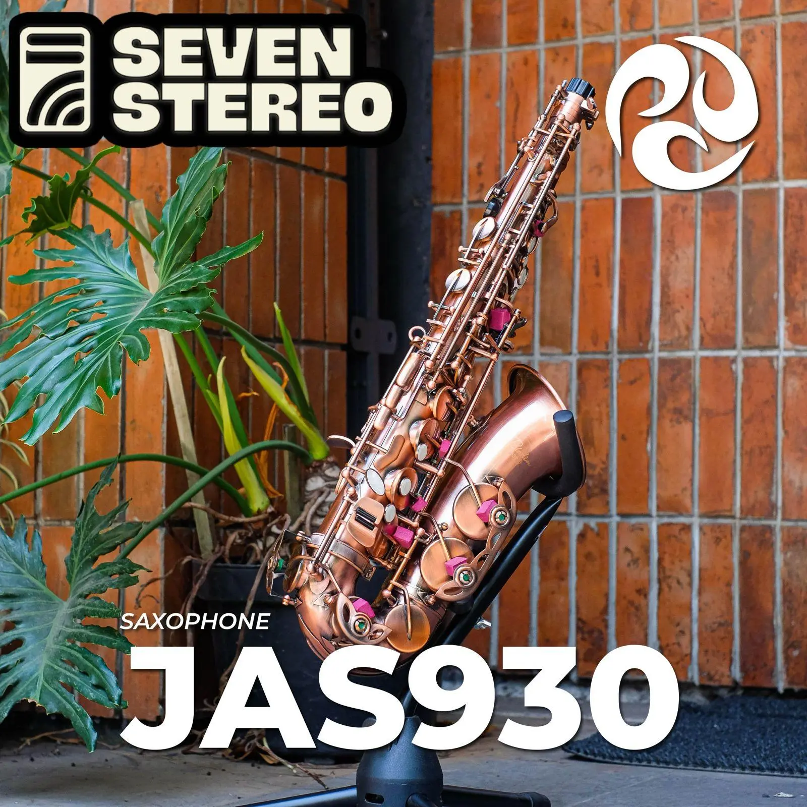 Paladin JAS930 JAS 930 Alto Saxophone Bronze With Case