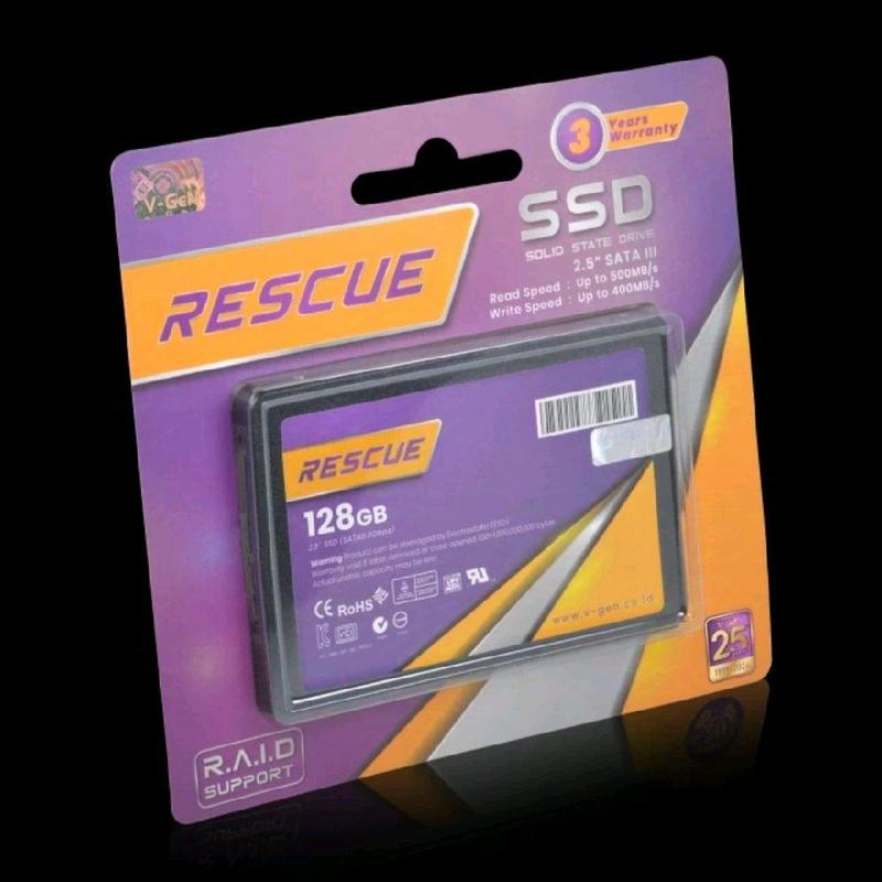 SSD SATA Vgen Rescue 128GB/256GB Garansi 3 tahun 1