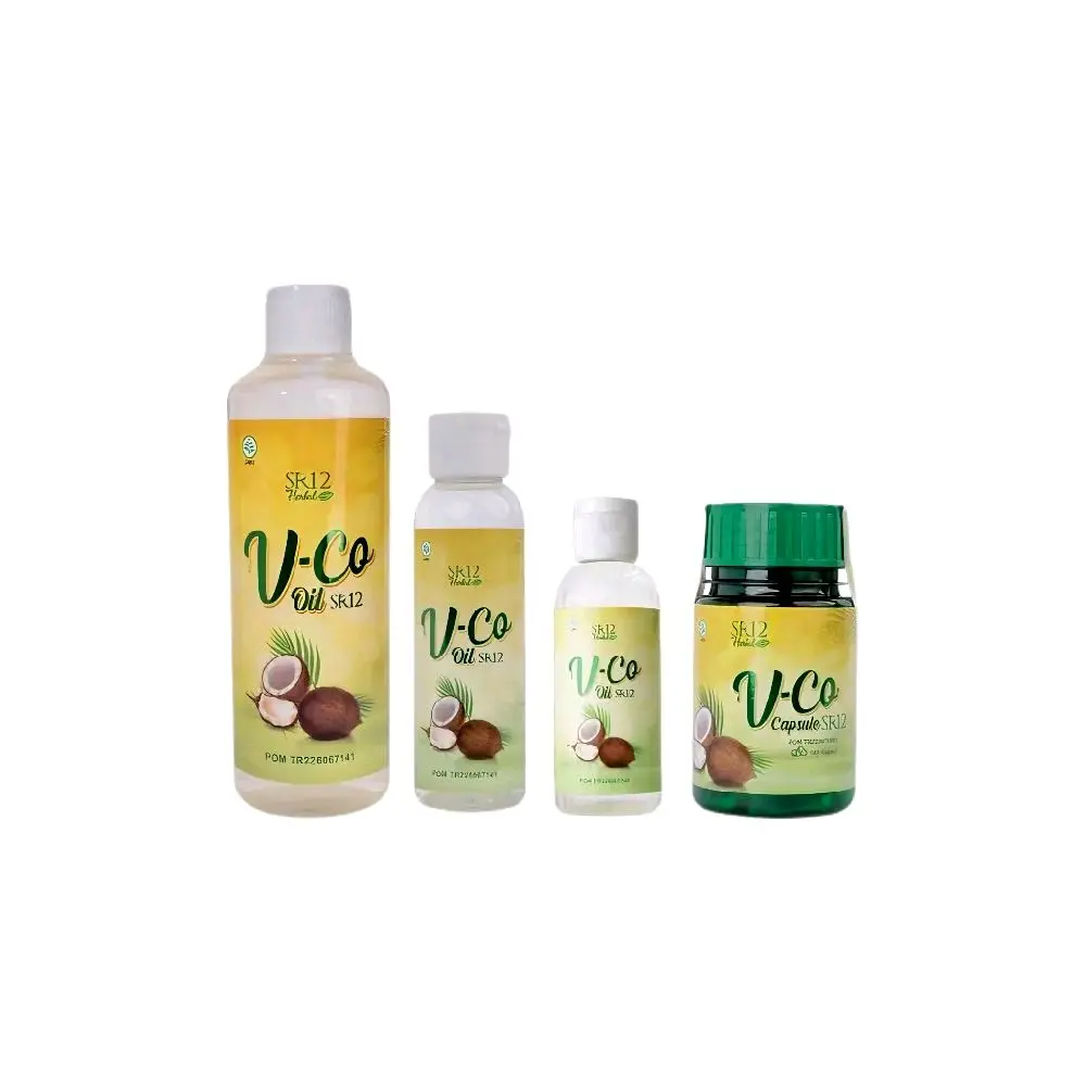 Vco Virgin Coconut Oil SR12 Minyak Kelapa Basmi Kutu Ketombe Rambut Rontok dan Kusam