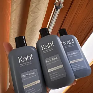 Kahf Body Wash Cooling and Brightening 200 ml - Sabun Mandi Cair Pria