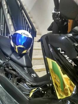 Product Review of Vinyl Color Chrome Profix Emas / Gold / Kuning Scotlite Sticker from Tokopedia customer review 0