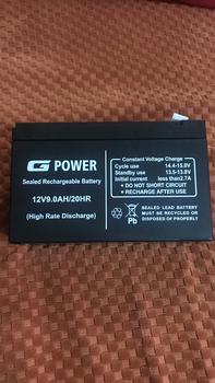 Product Review of Aki UPS Gpower 12V 9AH Baterai UPS Battery Aki Kering Batere UPS VRLA from Tokopedia customer review 1