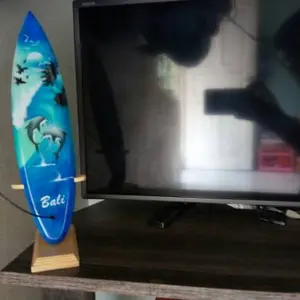 PAJANGAN PAPAN SURFING,MINIATUR PAPAN SURFING BALI UK:T30cm.
