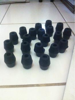 Product Review of AK-02 Alas Karet Bulat Hitam Ambalan Tatakan Kaki Kursi Meja Bangku from Tokopedia customer review 1