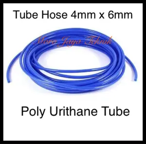 Selang PU 6mm Tube Hose Air Way 4x6mm Poly Urethane Tube Mesin Walet
