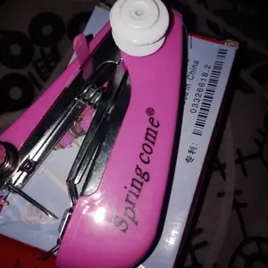 Mesin Jahit Tangan Mini Stapless Portable Alat