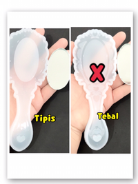 Gambar Mold cermin miror mold vintage make up tools cetakan cermin THIN dari Done Handymade Kota Administrasi Jakarta Barat 1 Tokopedia