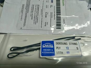 Product Review of STRING / TALI DACRON CARTEL - STRING BUSUR PANAHAN WOODEN BOW / STANDARD BOW / NASIONAL BOW CARTEL - TALI BUSUR PANAHAN ANAK DEWASA from Tokopedia customer review 0